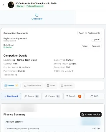 DCMS competition overview with competition details and documents
