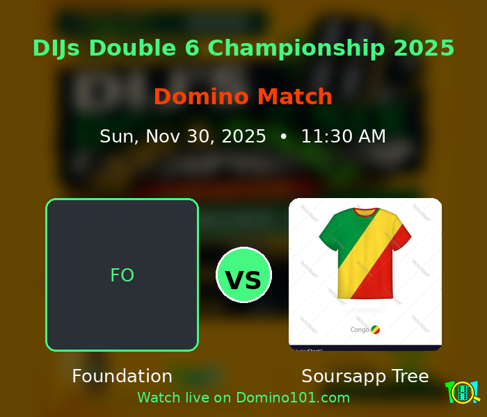 Match Flyer for Foundation VS Soursapp Tree